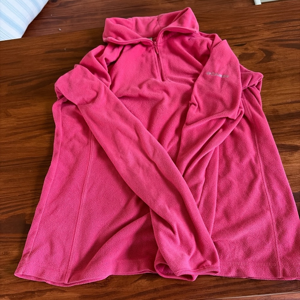 Columbia Vibrant Pink Fleece Jacket